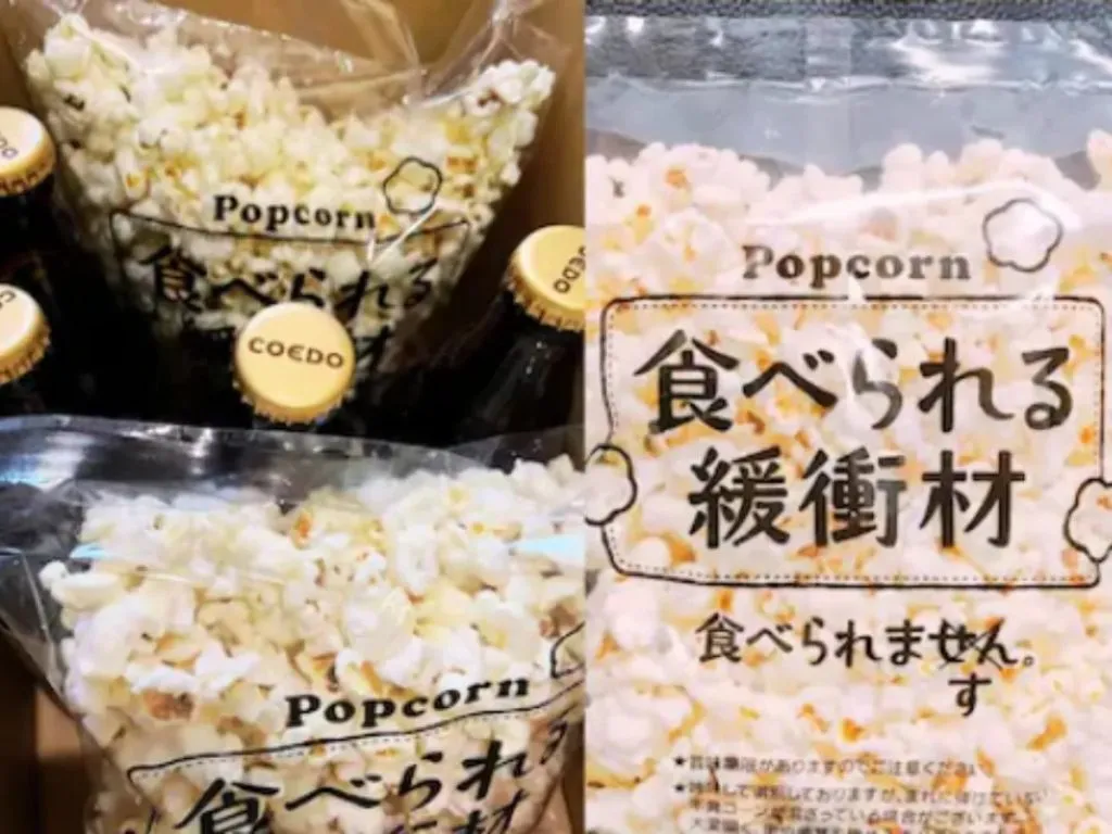 उशीत कापसाऐवजी पॉपकॉर्न Popcorn instead of cotton in the pillowcase