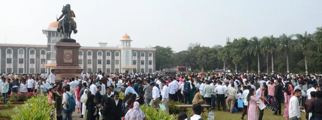 Shivaji University blossomed with youth