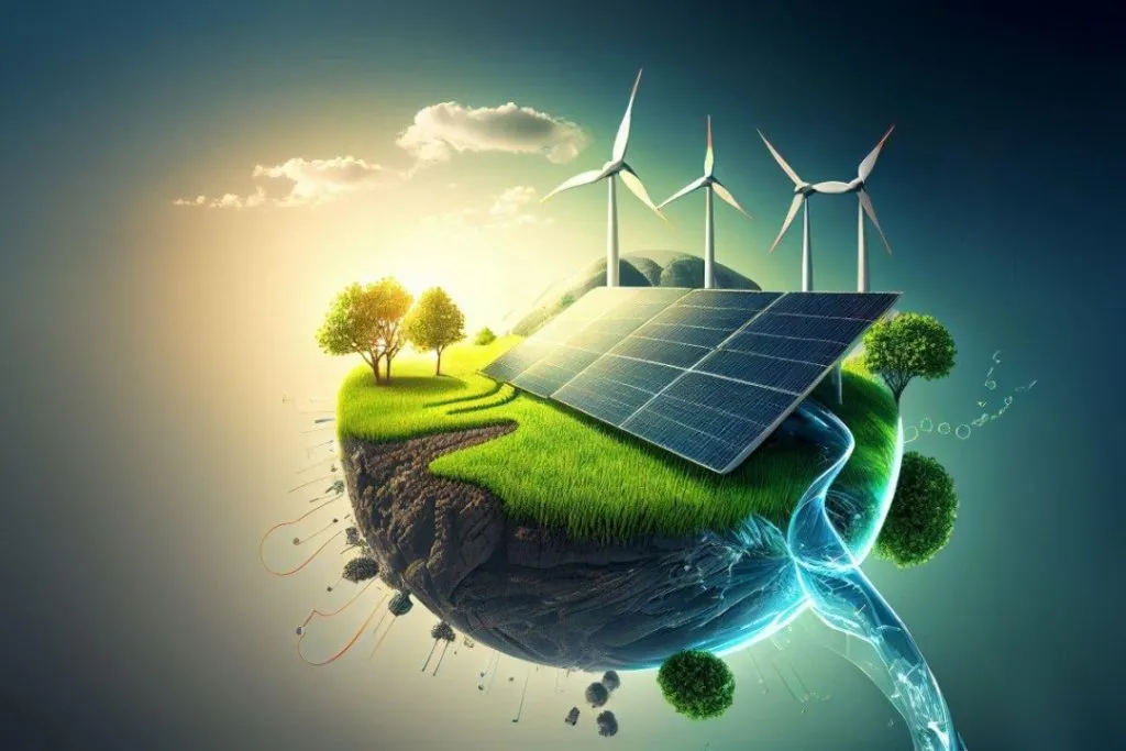 Record production of renewable energy