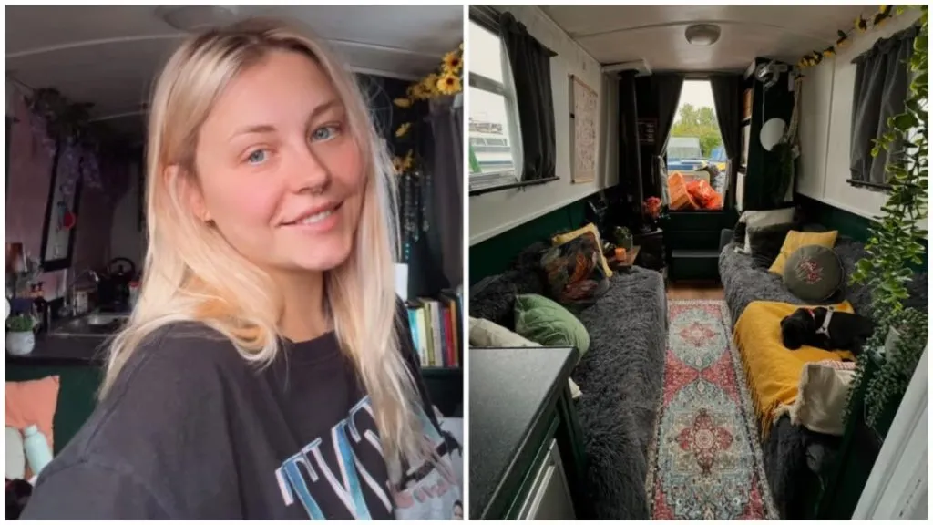 The girl who lives on the boat