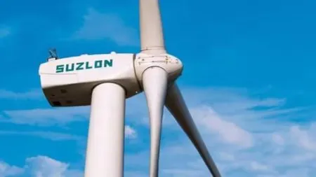 Suzlon shares rise 5 percent