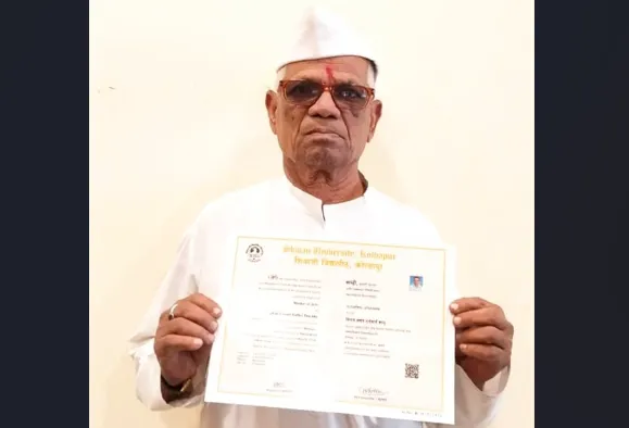 81-year-old 'young' college graduate