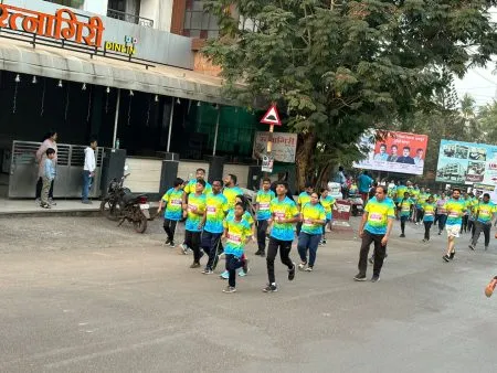 Ratnagiri residents run in half marathon!