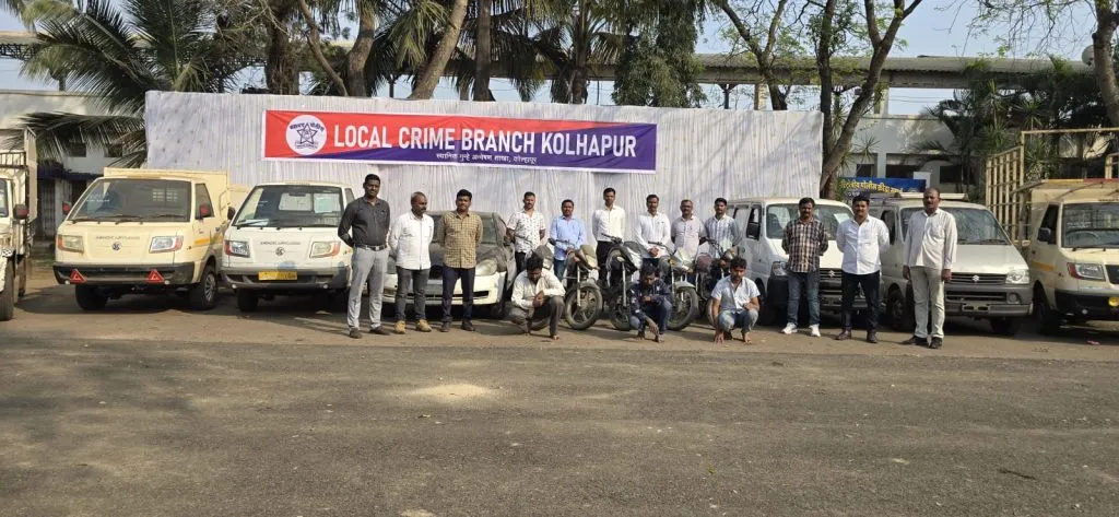चारचाकी, दुचाकी चोरणारी आंतरराज्य टोळी जेरबंद Interstate gang involved in stealing four-wheelers, two-wheelers arrested