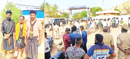 Hundreds of citizens took to the streets in protest