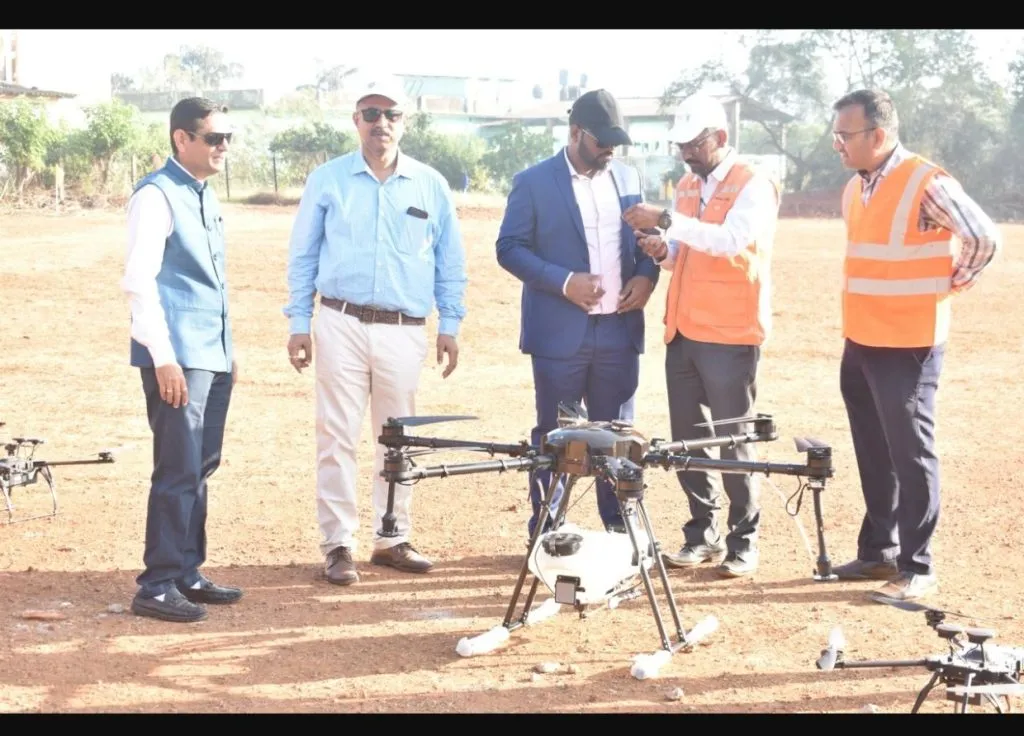 राज्यातील पहिले ड्रोन पायलट प्रशिक्षण केंद्र दापोलीत The first drone pilot training center in the state is in Dapoli.