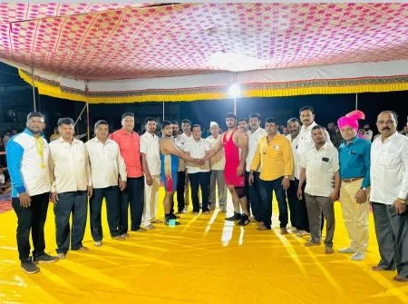 महाराष्ट्र केसरी स्पर्धेसाठी सुशांत तांबोळकर,शुभम सिदनाळे, तेजस मोरे व अतुल डवरी यांची निवड Sushant Tambolkar for Maharashtra Kesari Competition