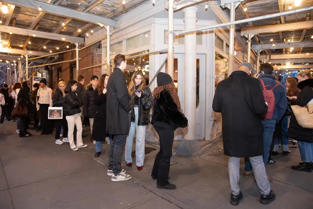 You get paid to stand in line.