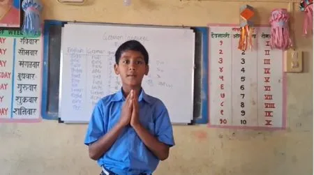 कोकणातली विद्यार्थी लय भारी, भाषा शिकतात न्यारी न्यारी… Students in Konkan are learning the language with enthusiasm