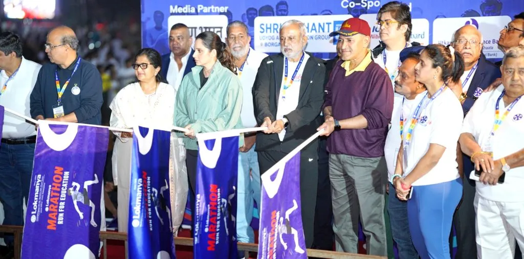 World marathon runners run for 32 villages