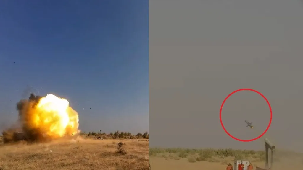 Successful test of advanced Nag missile