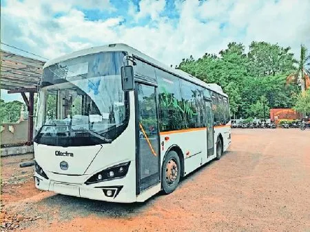 The city is waiting for 100 e-buses.