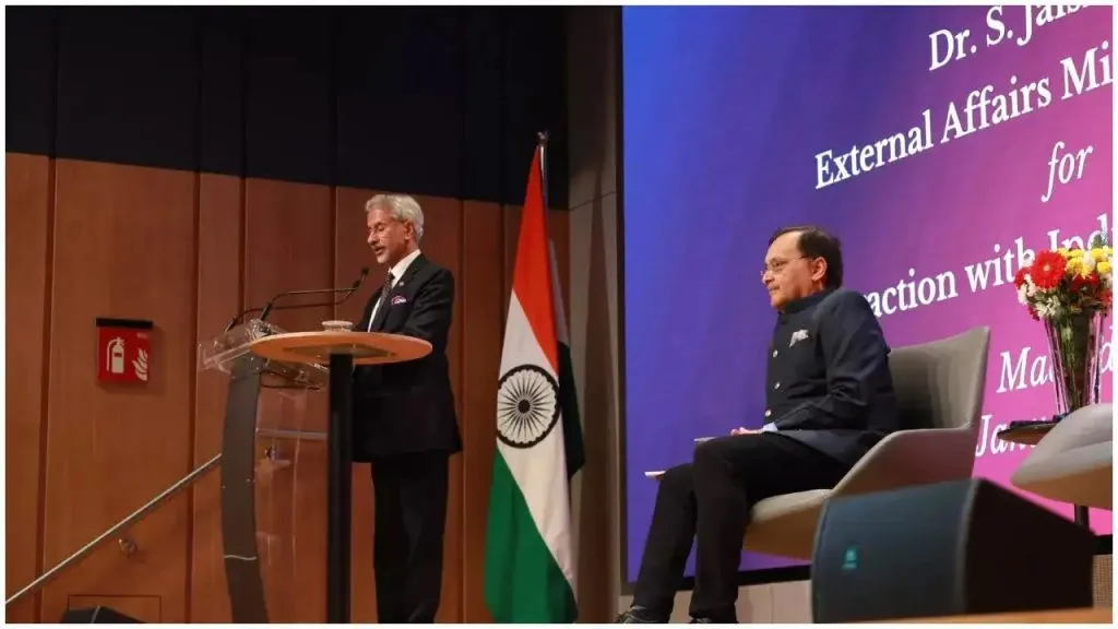 भारताची स्थिती मजबूत : जयशंकर India's position is strong: Jaishankar