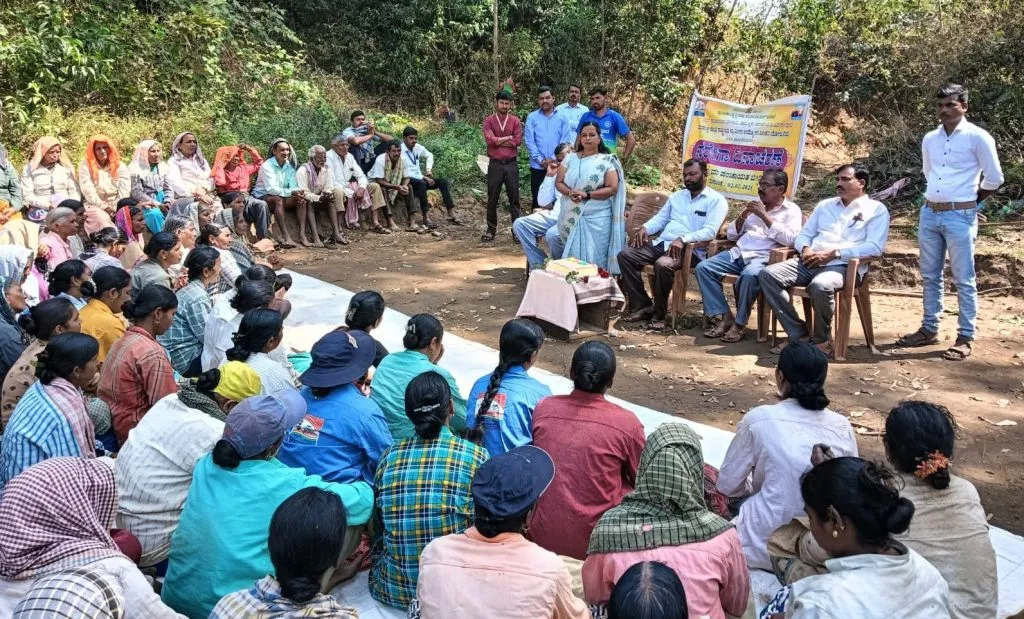 Development of villages through MNREGA scheme