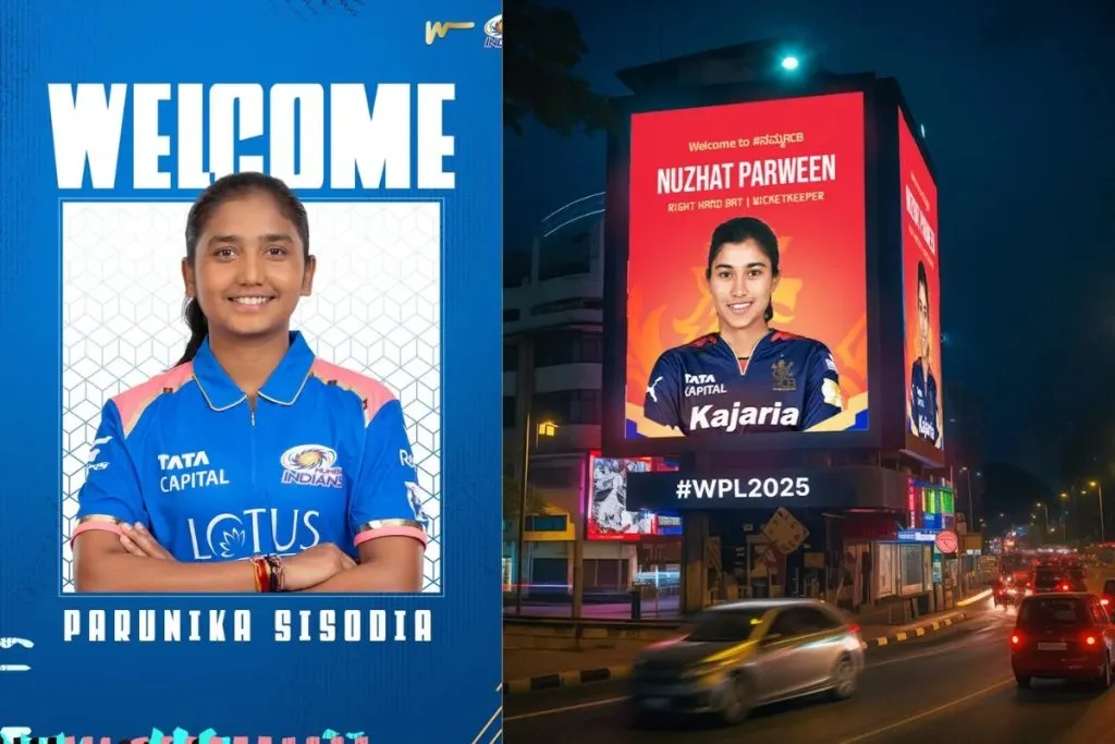 Parunika is in Mumbai team while Parveen is in RCB.