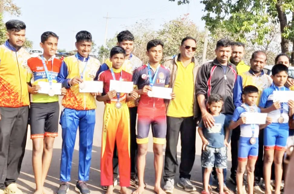 Skating competition at Rajhans Gad in full swing