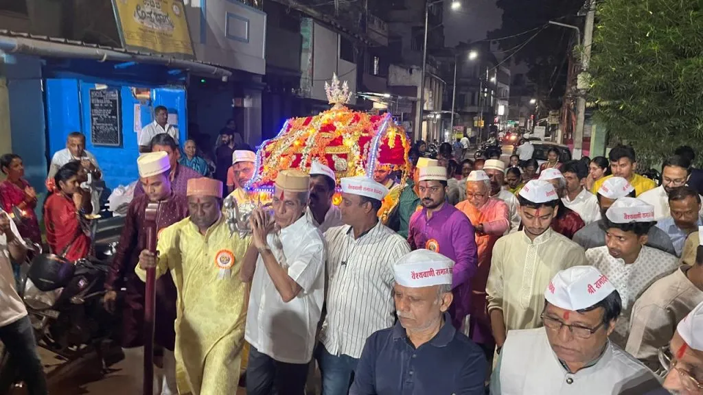 Palkhi Pradakshina on the occasion of the birth anniversary of Samadevi