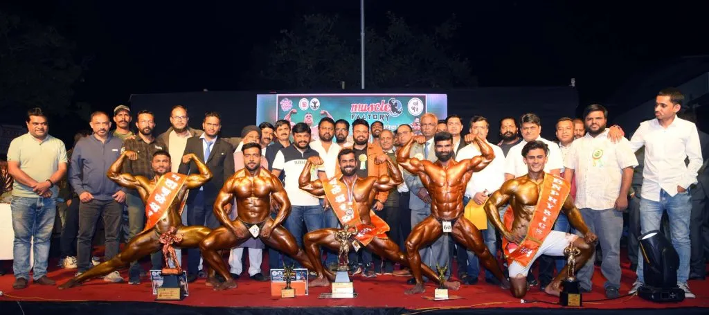 सांगलीचा विश्वनाथ बकाली ‘महाबळेश्वर श्री’ Vishwanath Bakali of Sangli is 'Mahabaleshwar Shri'