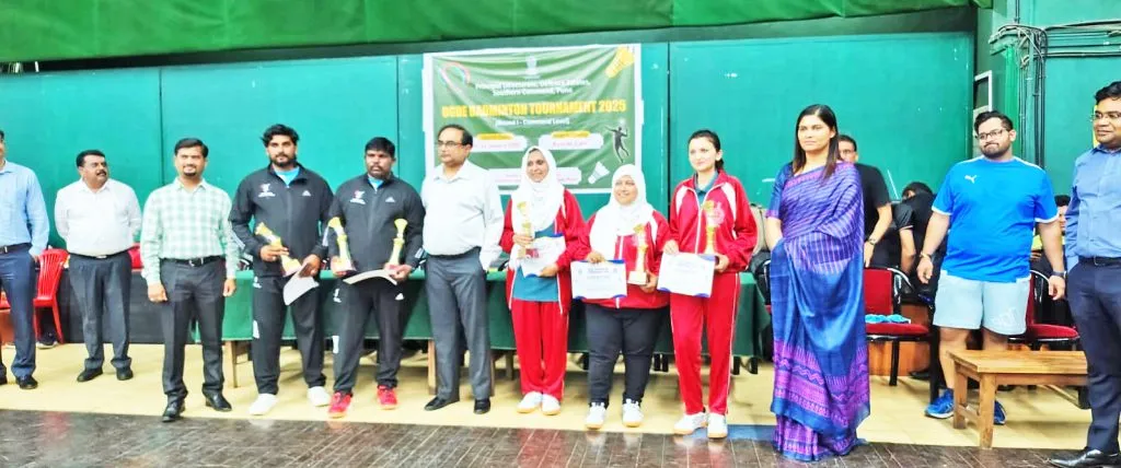 राष्ट्रीय कॅन्टोन्मेंट बॅडमिंटन स्पर्धेत बेळगावला यश Belgaum wins in National Cantonment Badminton Championship