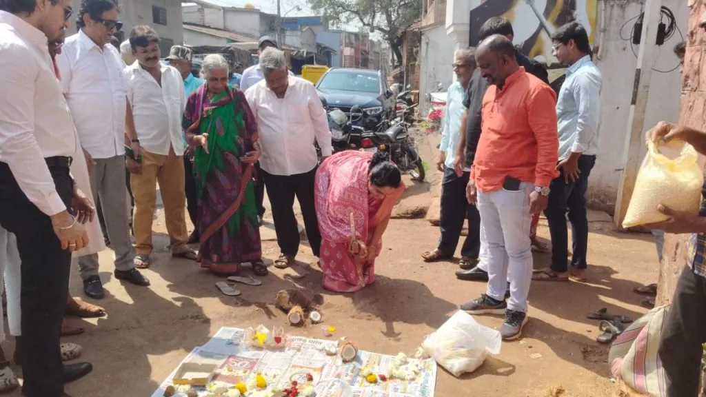 New drainage line work begins in Kasai Galli area