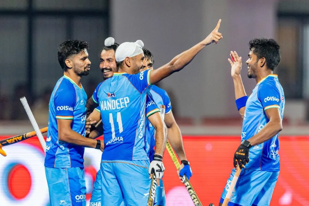 Indian men's victory over Spain