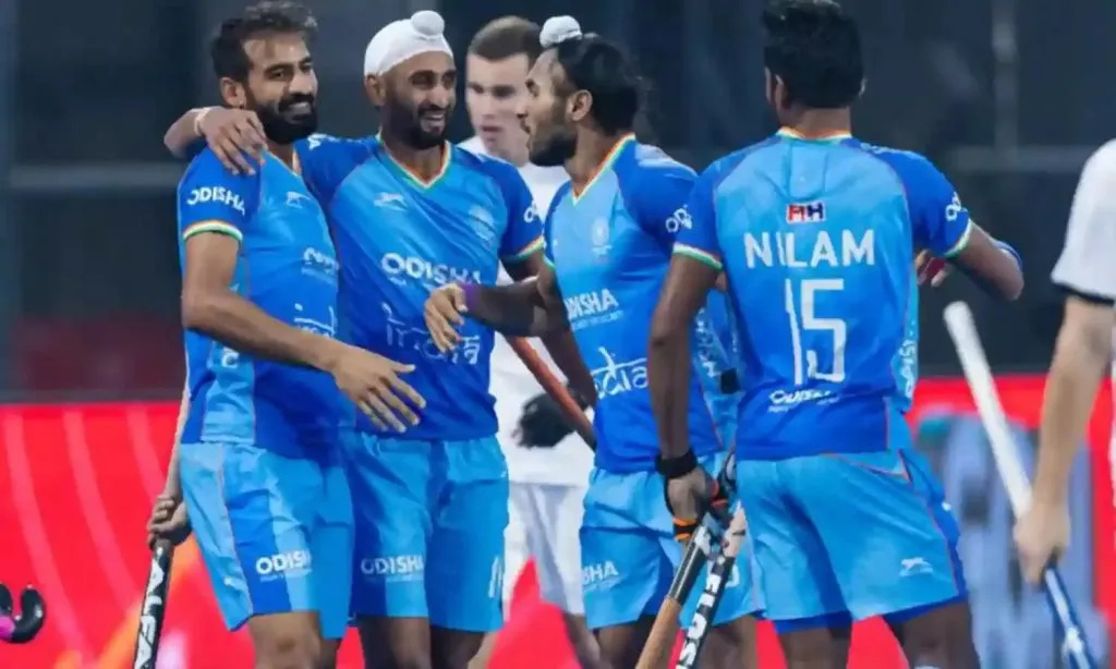 Indian men's hockey team wins in return match