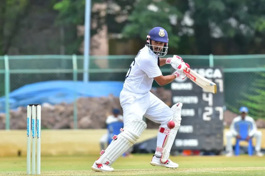 Priyank Panchal's unbeaten century