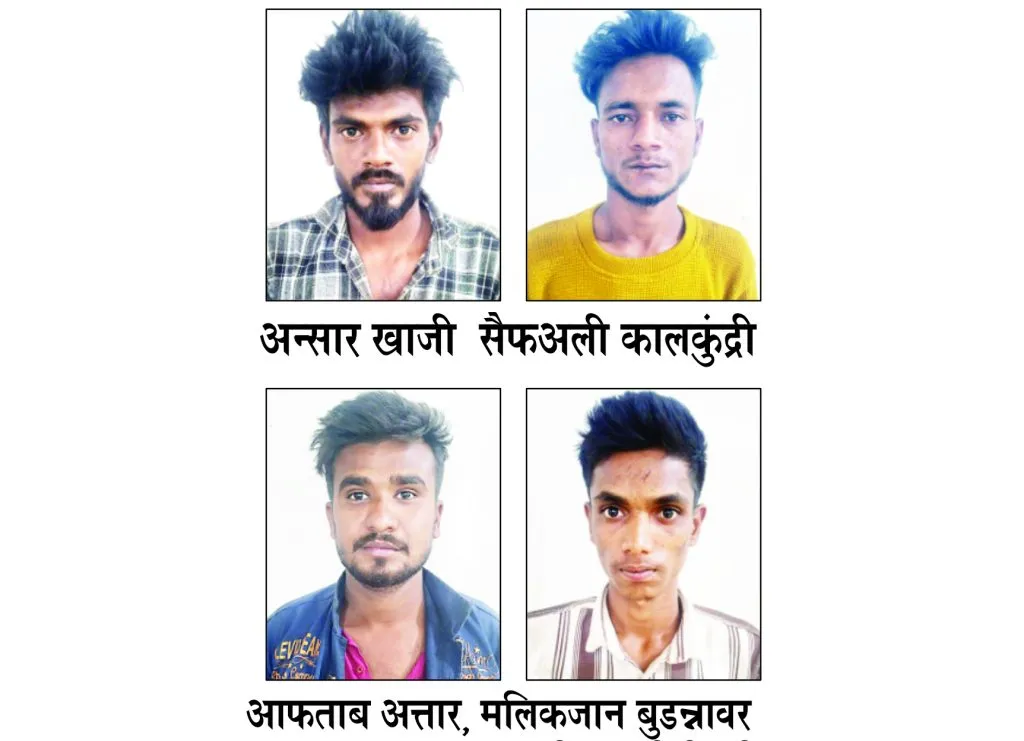 Piranwadi motorcycle theft gang arrested