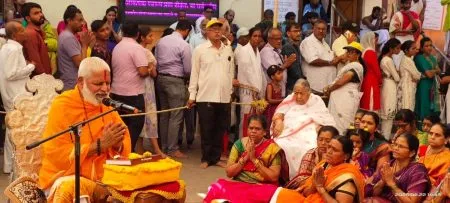 A shout of 'Jai Jai Raghuveer Samarth' at Sajjangad