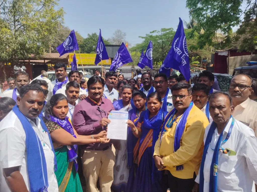 Bhimavad Dalit Struggle Committee's statement to the District Magistrate