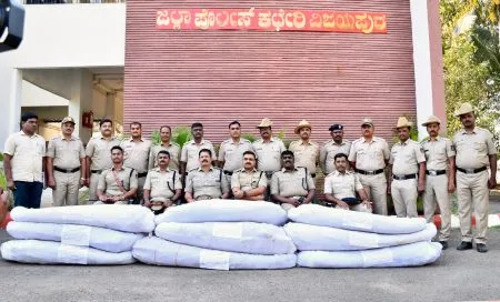 Ganja worth Rs 80 lakh seized from Yatnal: Two arrested