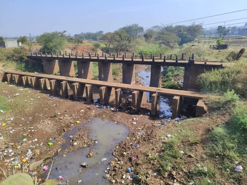 Rapid decline in water level of Markandeya