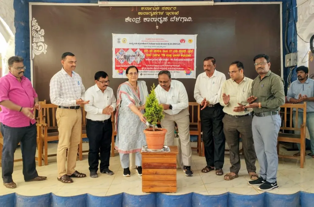 Tuberculosis Free India Campaign at Hindalga Central Jail