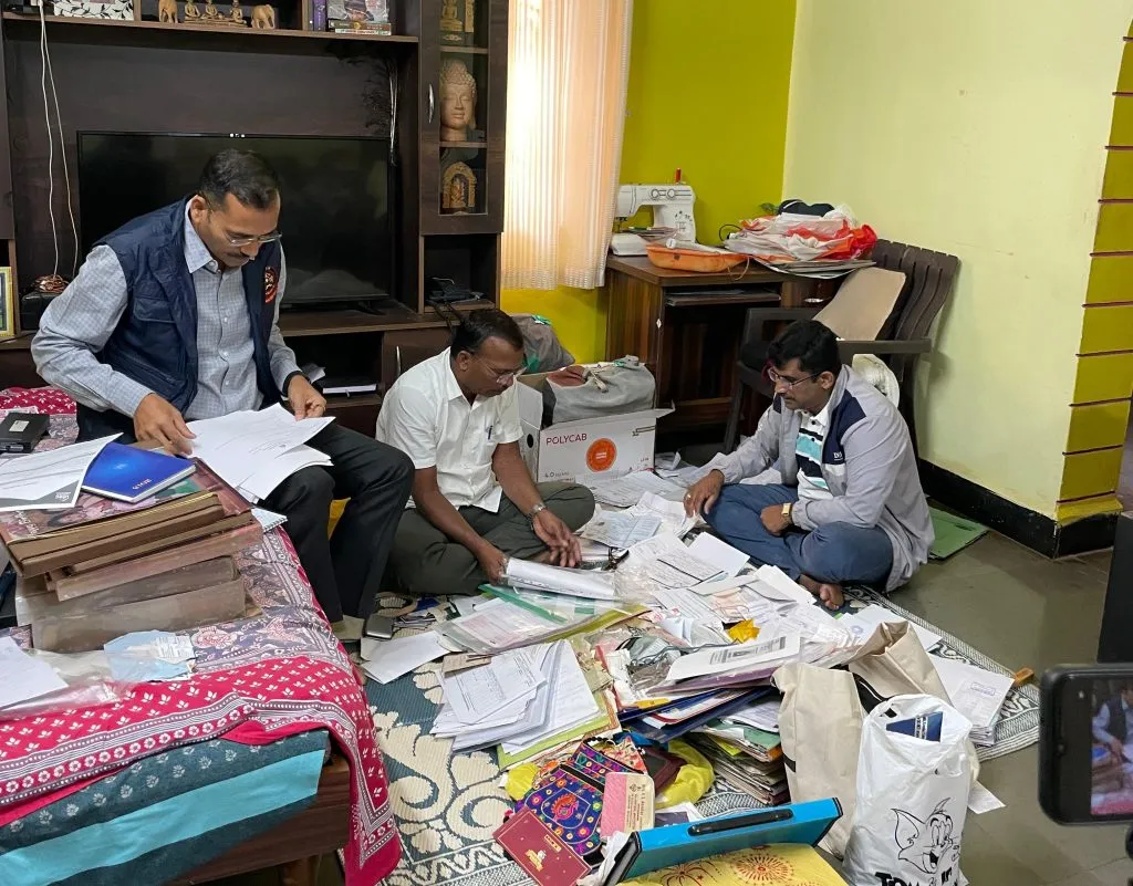 Lokayukta raids on government employees