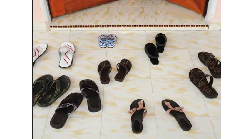 Will you treat, or will you take care of the shoes?