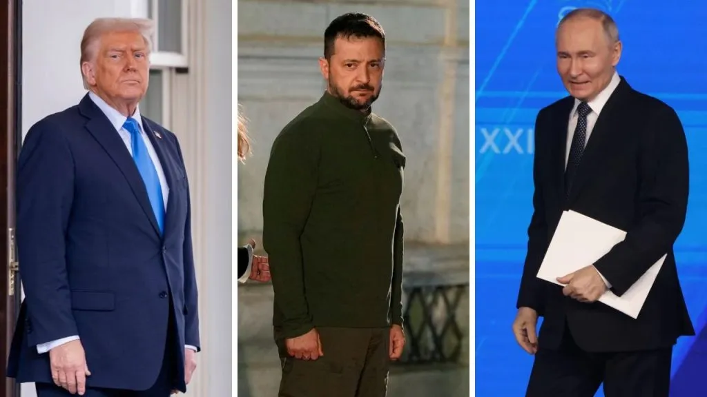 Trump's talks with Putin and Zelensky