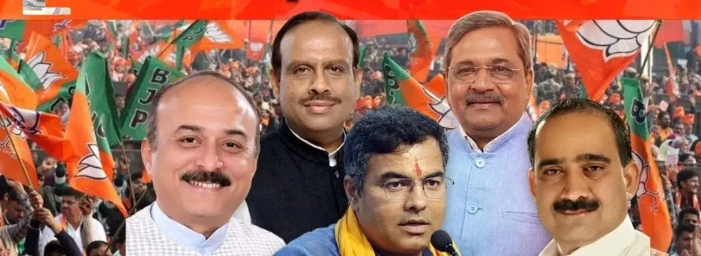 दिल्लीत मुख्यमंत्री निवडीसाठी भाजपकडून मोर्चेबांधणी BJP forms front for Chief Ministerial election in Delhi