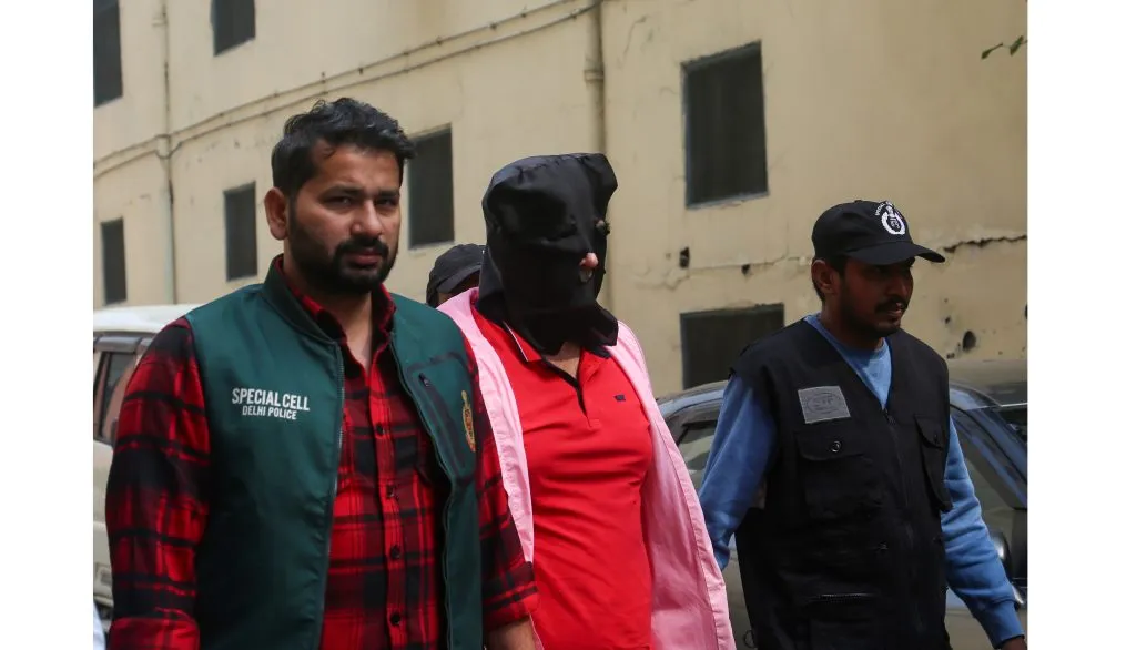 Notorious gangster Joginder Gyong in custody of Delhi Police