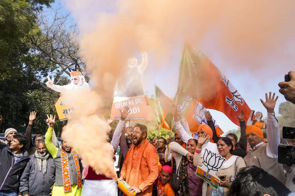 BJP back in power as Delhi votes AAP out