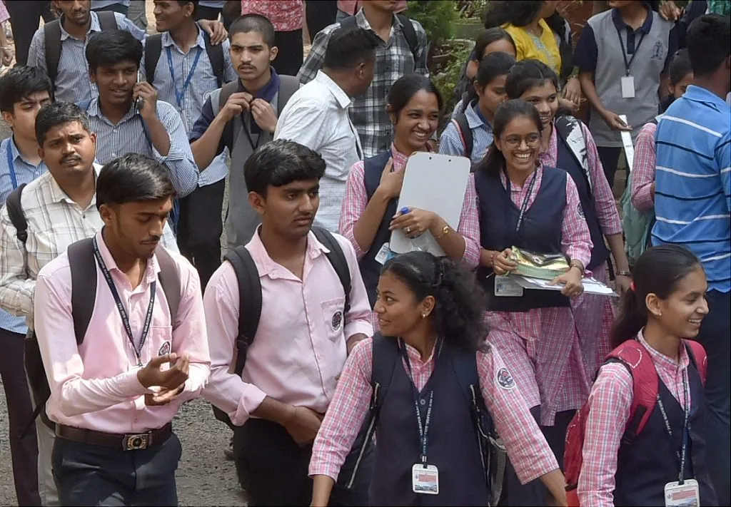 The first paper of 12th English went smoothly.