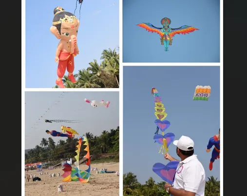 The eye-catching invention of kite flying