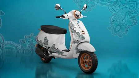 Popular scooter 'Vespa' launched