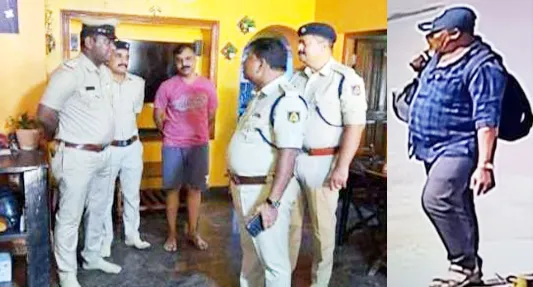 Theft in the house of a female police inspector