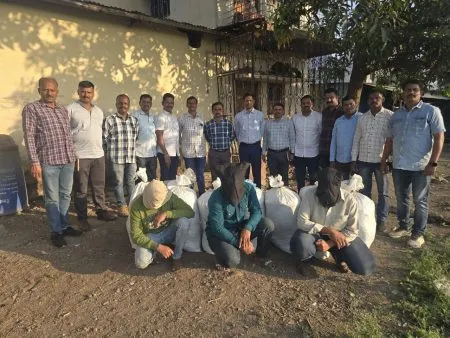 Kolhapur Police's crackdown on marijuana