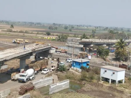 Farmers suffer due to closure of Vasgade railway gate