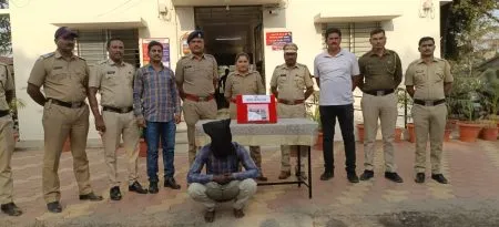 Unlicensed village pistol found in possession of Shirol youth