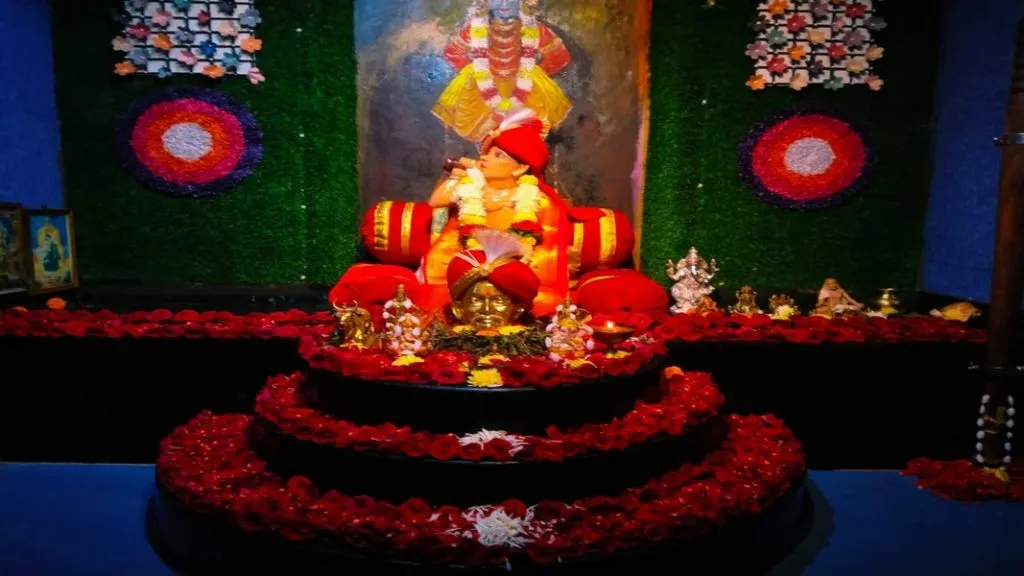 बिबवणे श्री गजानन महाराज मंदिरात प्रकट दिन सोहळा