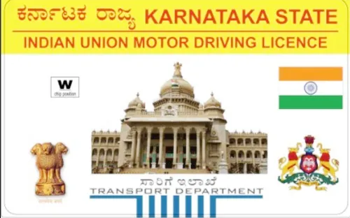 Break in distribution of vehicle license cards