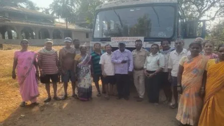 ओवळीयेत एसटी सेवा पूर्ववत : ग्रामस्थांमध्ये समाधान