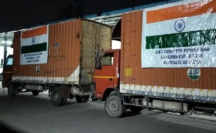 India sends 26 tons of aid to Honduras